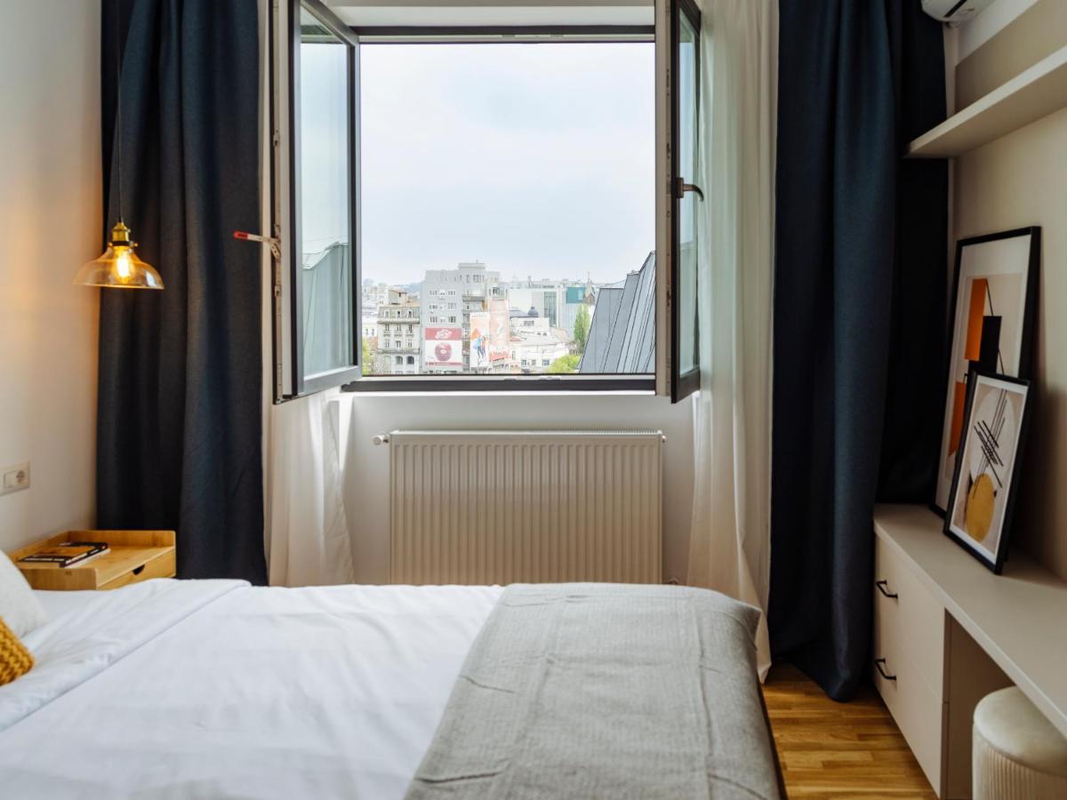 Sunny 2Br Flat - Top Location - Amazing Balcony Bukareszt Zewnętrze zdjęcie